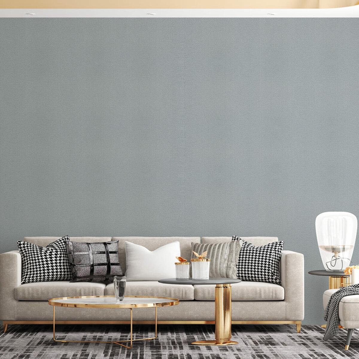 Плитка самоклеящаяся виниловая в рулоне 600х3000х2 мм Серое полотно матовое (SW-00002034)