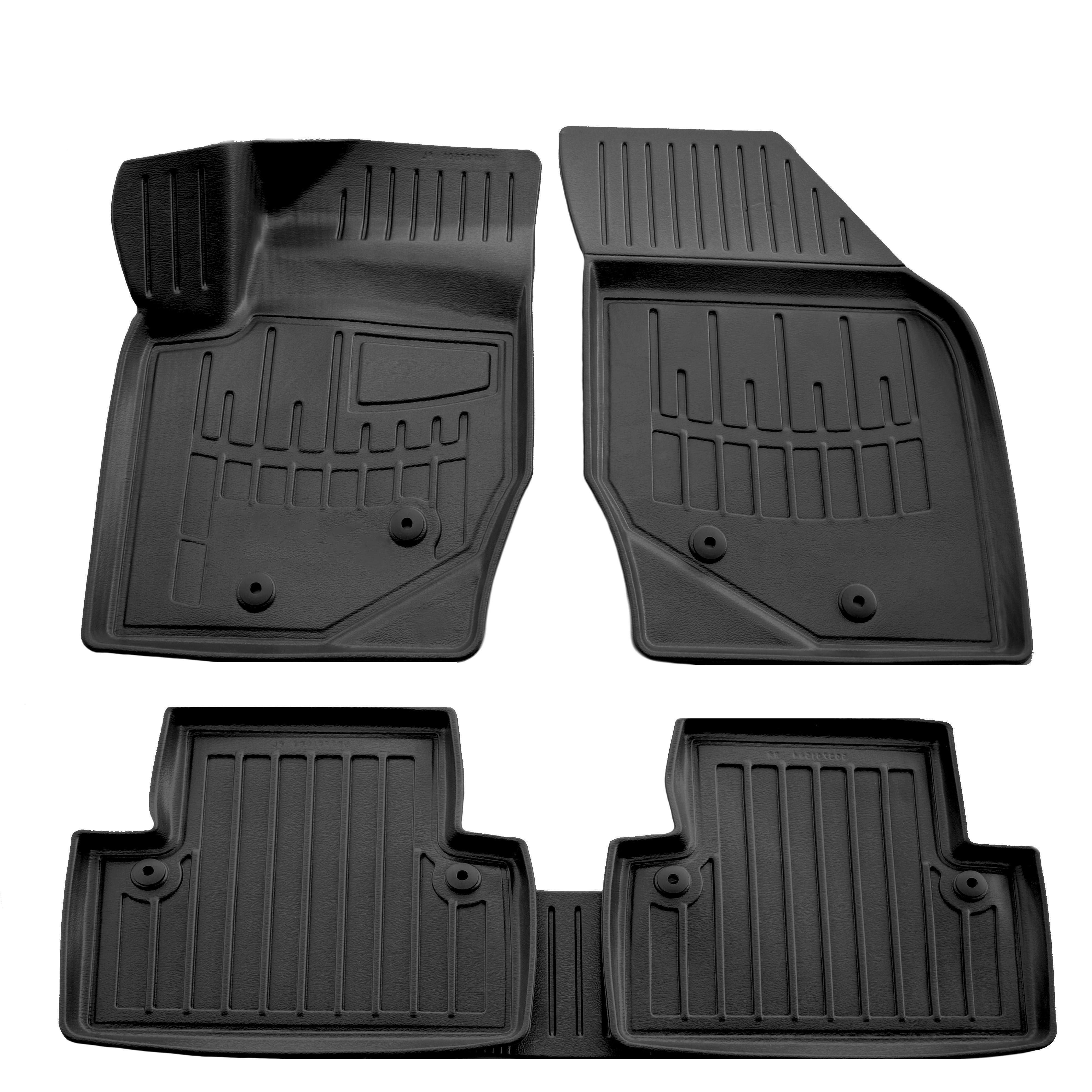Коврики Stingray 3D для Volvo XC90 2002-2014 рр. полиуретан 5 шт. Черный (158681)
