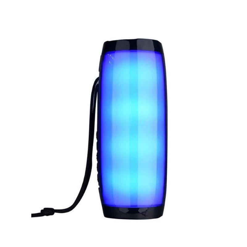Портативная колонка TG157 LED Bluetooth FM-радио speakerphone (0119)