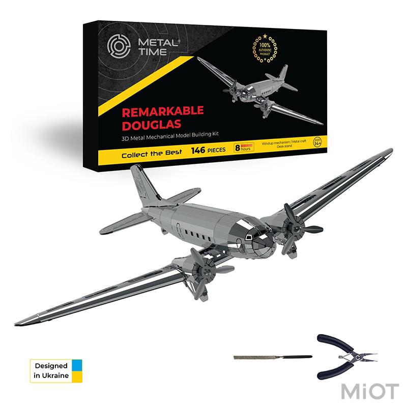 Конструктор METAL-TIME Remarkable Douglas MT057 колекційна модель (3031489) - фото 8