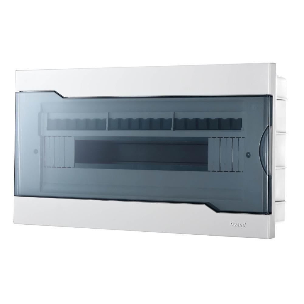 Щиток вбудовуваний Lezard пластиковий на 18 модулів Білий (23811948)