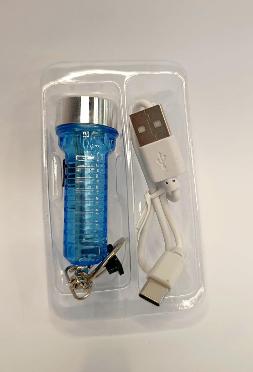 Фонарик LED мини Голубой - фото 4 Фонарик LED мини Голубой - фото 4