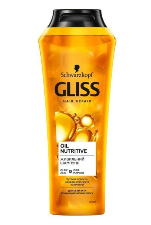 Шампунь Gliss Kur Nutritive живильний для довгого і посіченого волосся 250 мл (9000100398381)