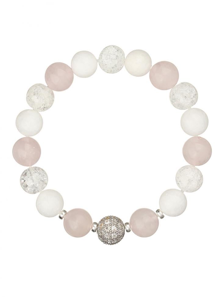 Браслет із натурального каменю Рожевий (4481) Браслет із натурального каменю Рожевий (4481)