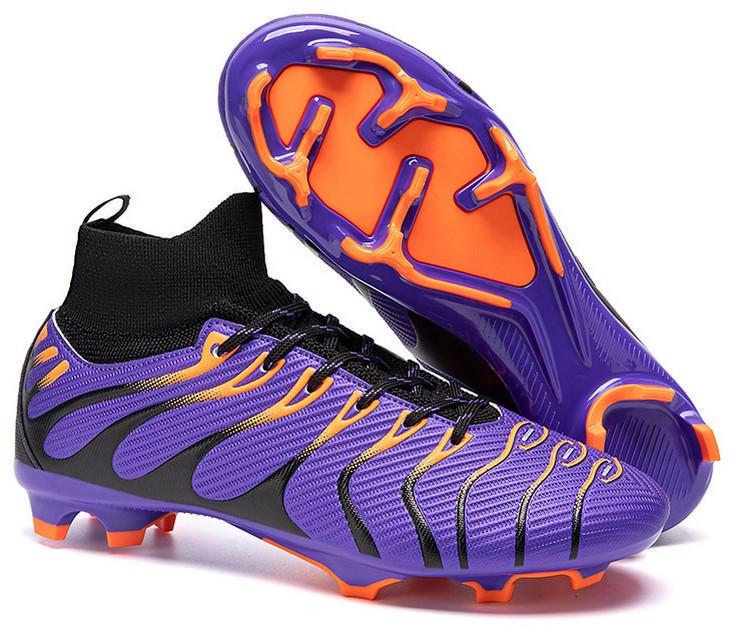 Бутси футбольні Tezaz Soft Ground р. 44 Фіолетовий (2065)