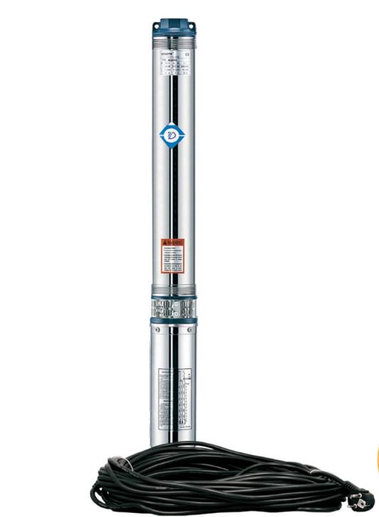Насос відцентровий свердловинний Aquatica 1,8 кВт Ø 102 мм mid з кабелем 20 м (778448)
