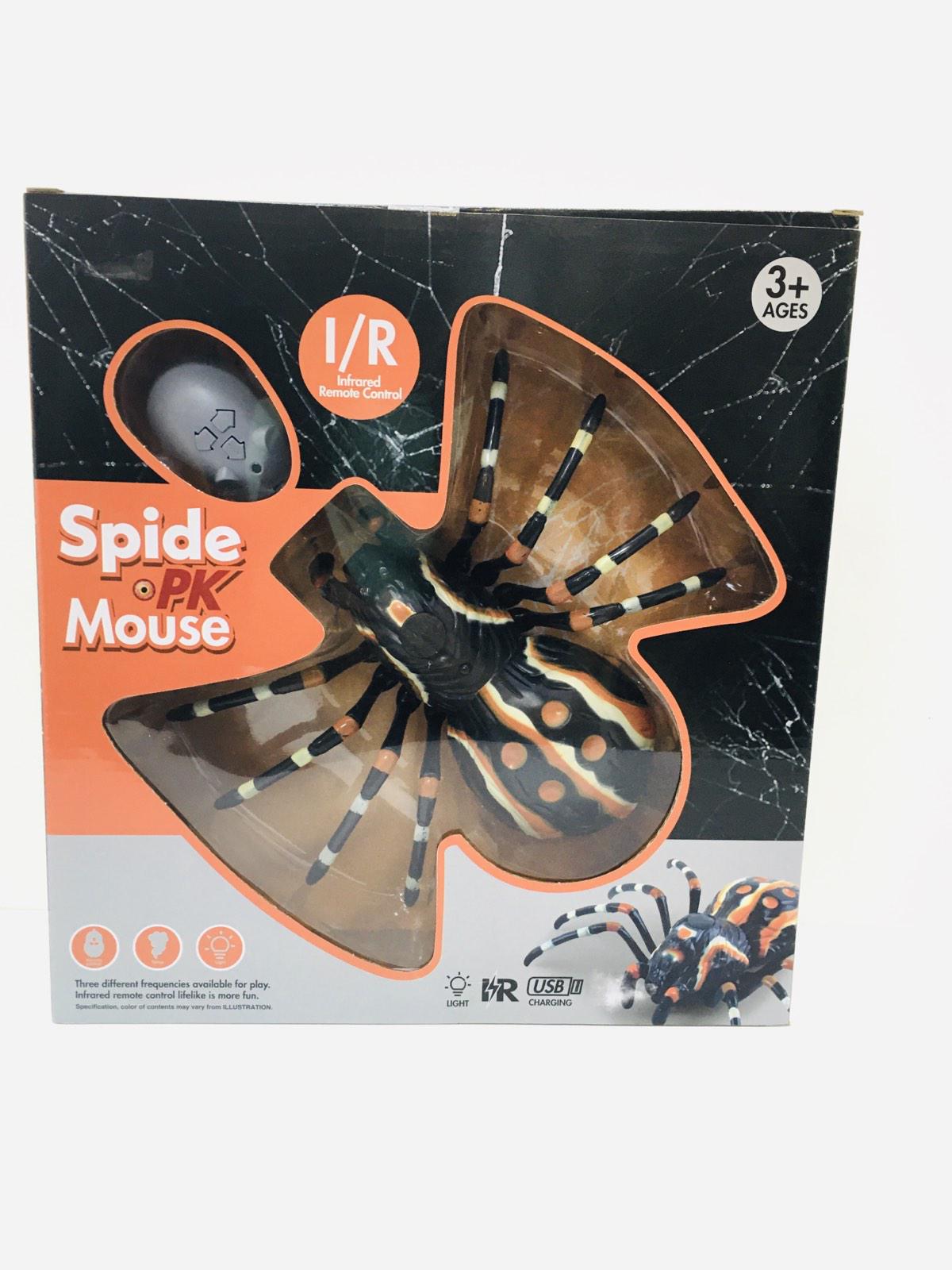 Паук на дистанционном управлении Bambi 16 см ездит/выпускает пар (TT6024A)