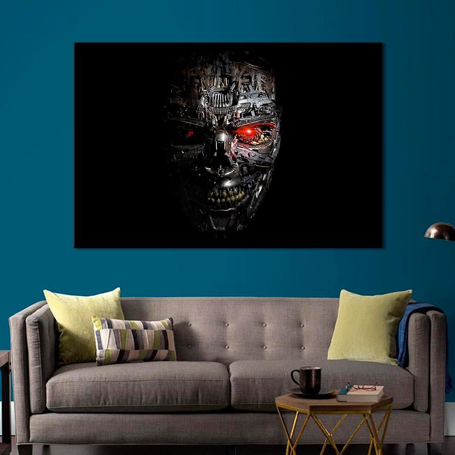 Настенний декор Терминатор Т-1000 80x54 см (A3-1)