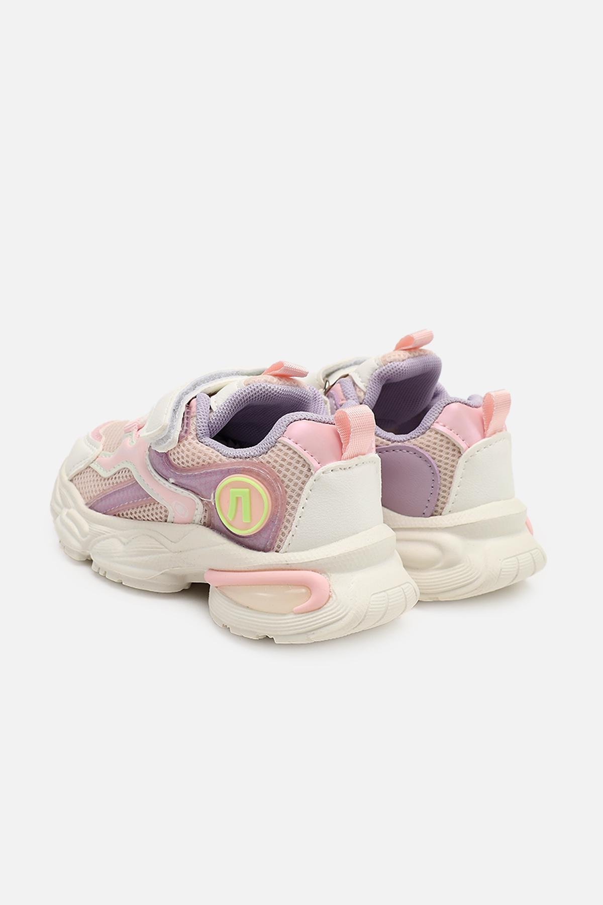 Кроссовки для девочки ЦБ-00273926 на плоской подошве р. 21 Розовый (SKT001056949) - фото 5