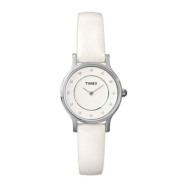 Наручний годинник жіночий Timex Style Premium кварцевий Silver (Tx2p315)