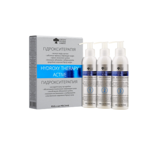 Гидрокситерапия для кожи головы Green Pharm Hydroxy Therapy Active 450 мл (2638535665)