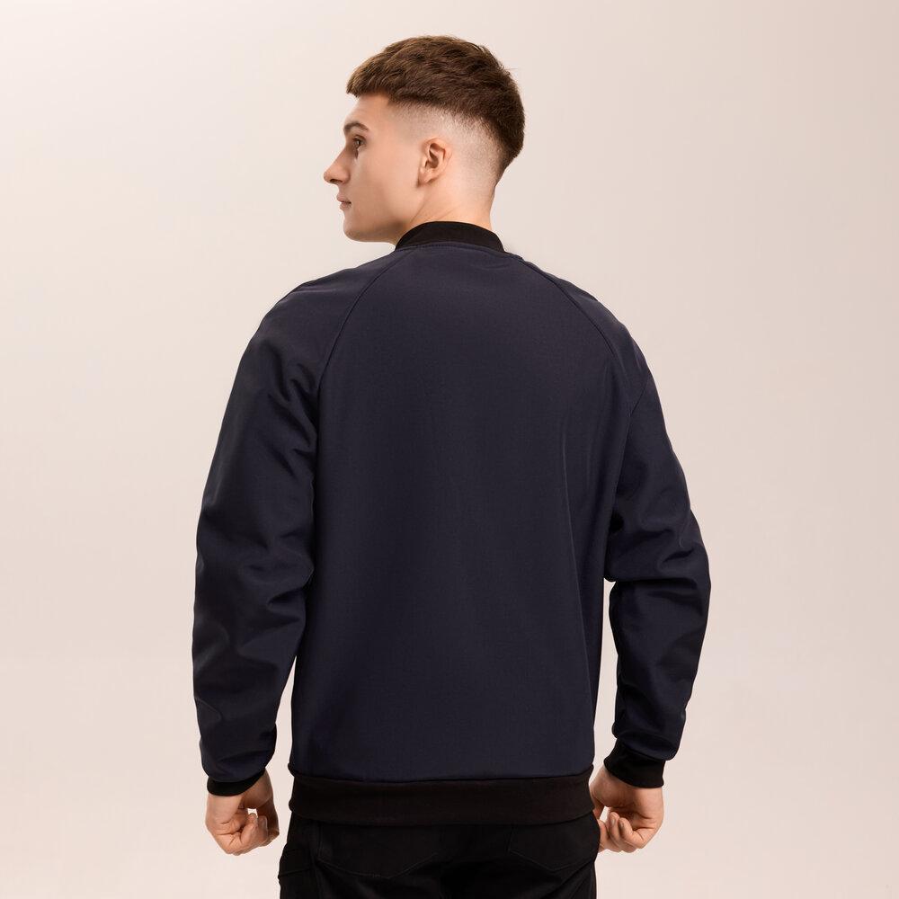 Бомбер мужской Pobedov Thunder soft shell L Синий (26492/1/3) - фото 5 Бомбер мужской Pobedov Thunder soft shell L Синий (26492/1/3) - фото 5