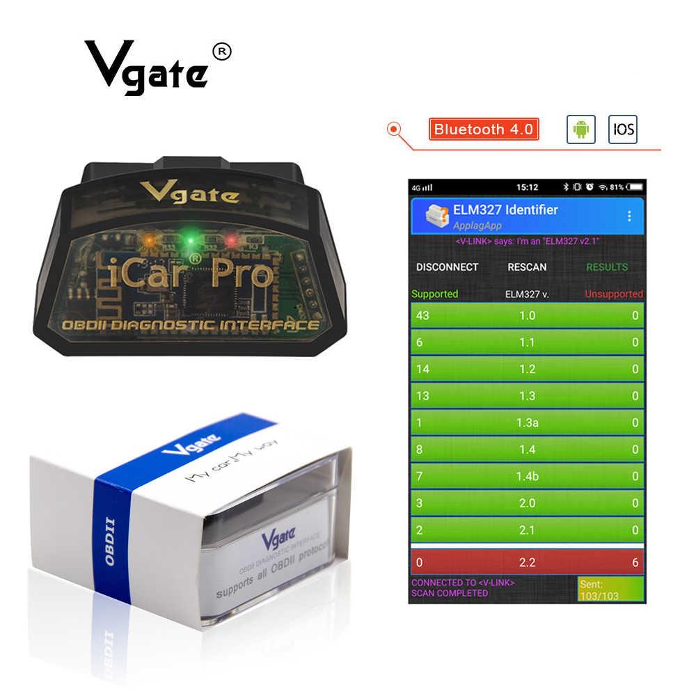 Автосканер діагностичний Vgate iCar Pro Bluetooth 4.0 Android/iOS (5632696) - фото 2 Автосканер діагностичний Vgate iCar Pro Bluetooth 4.0 Android/iOS (5632696) - фото 2