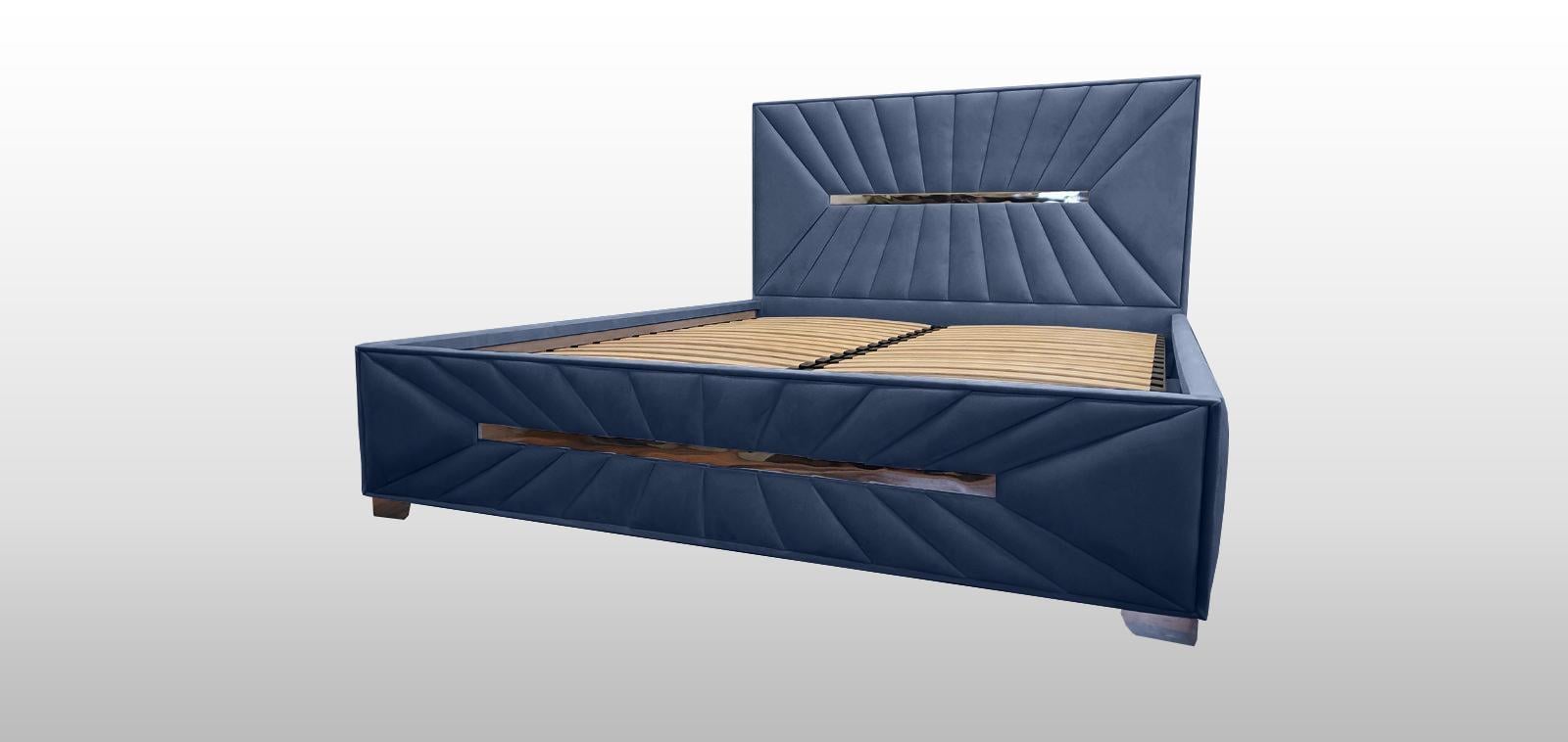 Кровать Анабель с подъемным механизмом allure 180х200 см Navy (12377525)