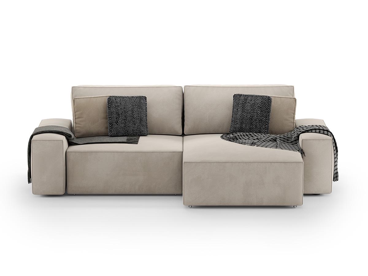 Диван угловой Loft 5 250х160х80 см Бежевый (Арт.1119) - фото 2