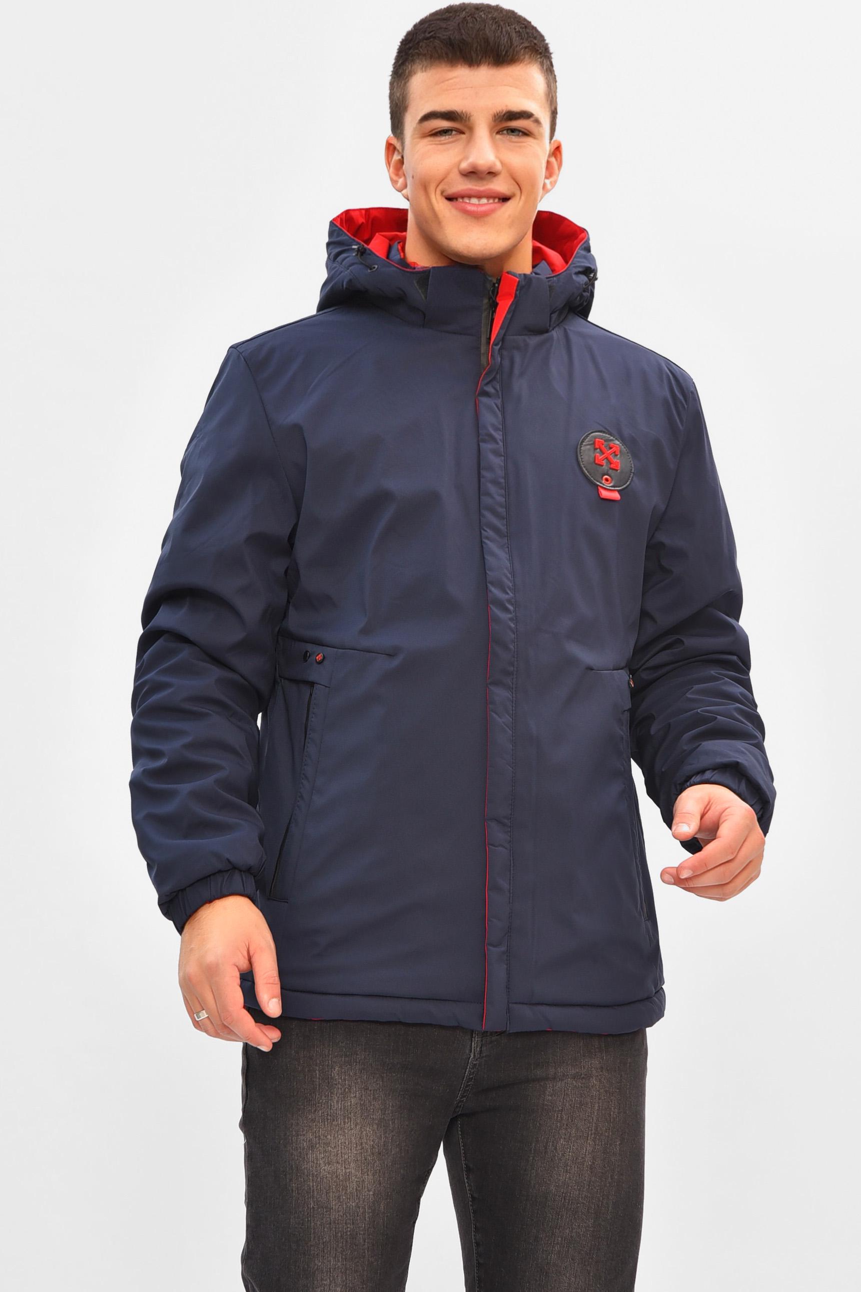 Куртка мужская демисезонная двухсторонняя XS Красный (206518) Куртка мужская демисезонная двухсторонняя XS Красный (206518)