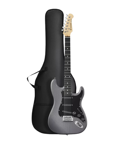 Електрогітара Donner DST-80 Matton Black (804553)