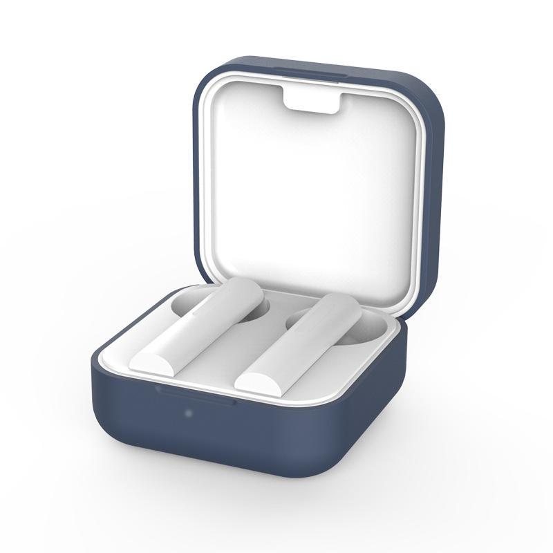 Чехол для наушников Xiaomi Mi Air 2 SE TWSEJ04WM/ZBW4495CN силиконовый Темно-синий (2383P)