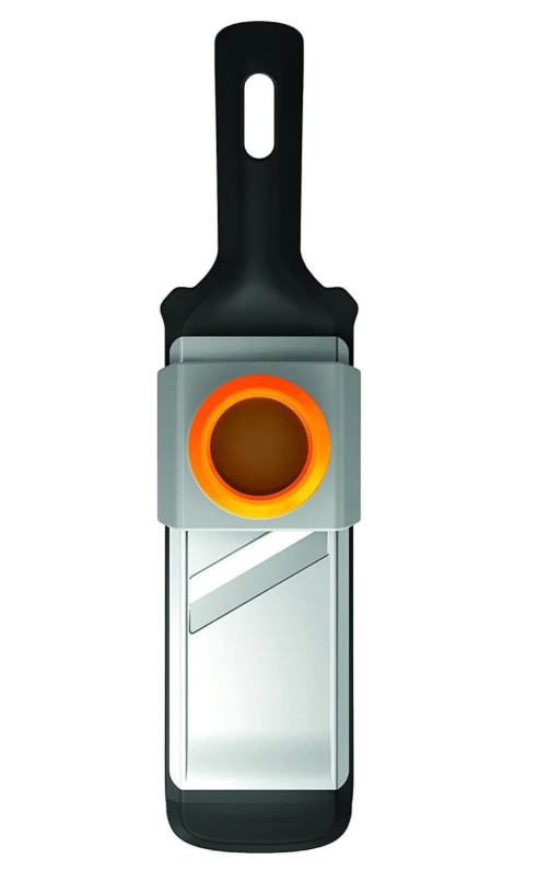 Терка для овощей Fiskars Functional Form 32х8 см нержавеющая сталь Черный с оранжевым (2053269071)