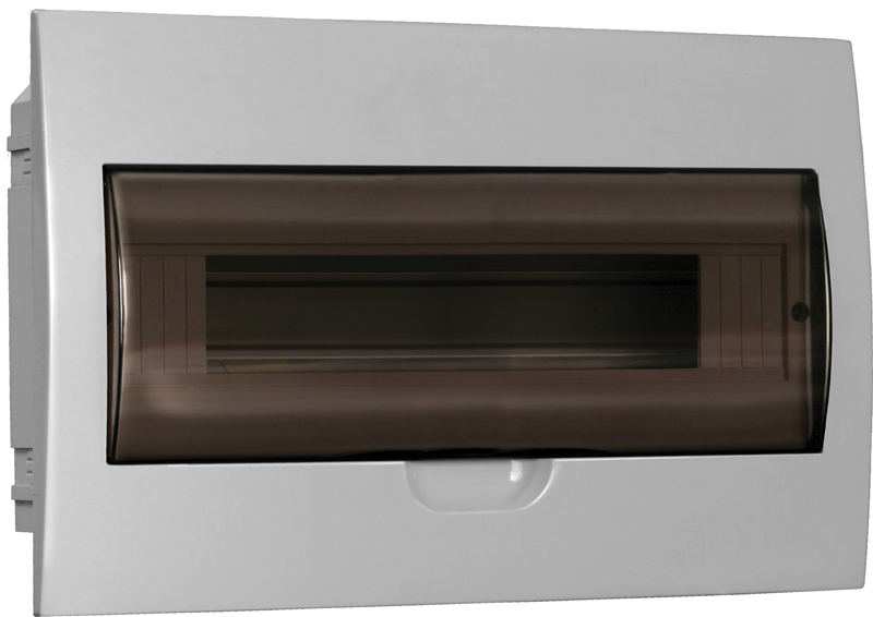 Щит распределительный УЭК ЩРВ-П 18 модулей пластик 252х398х102 мм Прозрачный (MKP12-V-18-40-10-U)