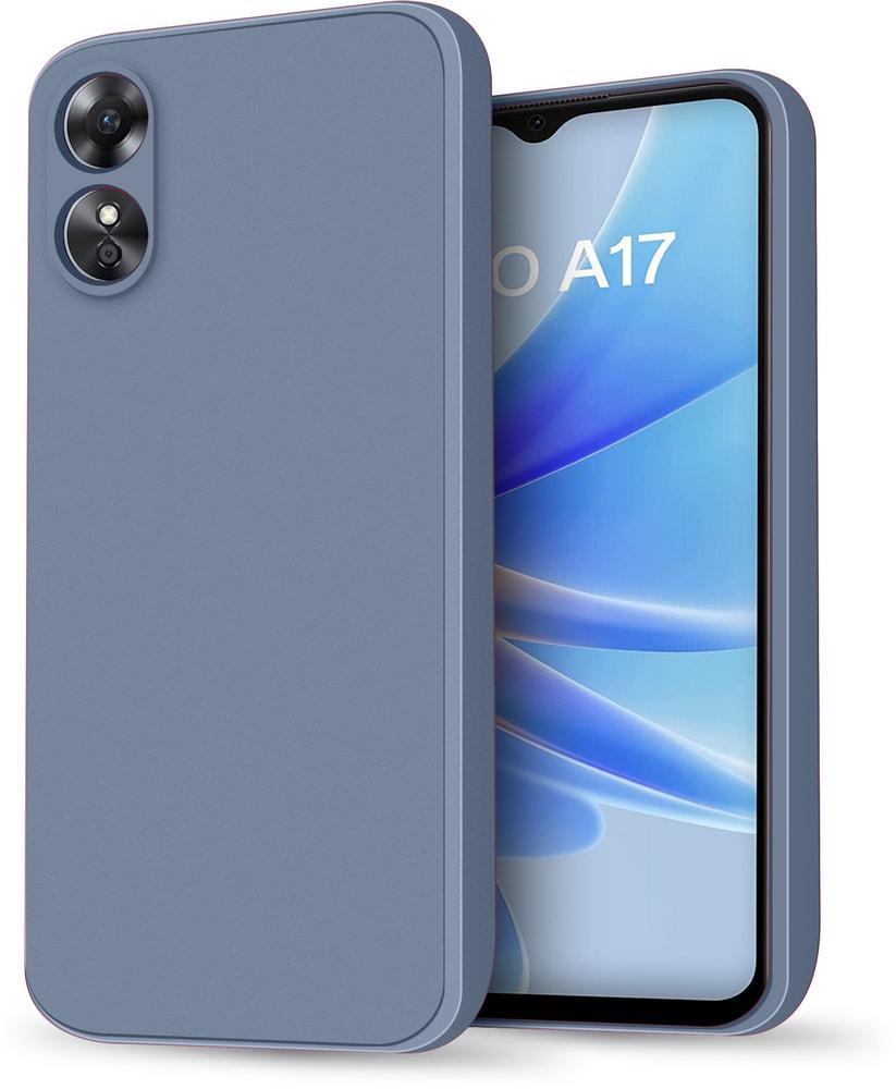 Силиконовый чехол HardCorner для OPPO A17 Gray Blue (30676-6D)