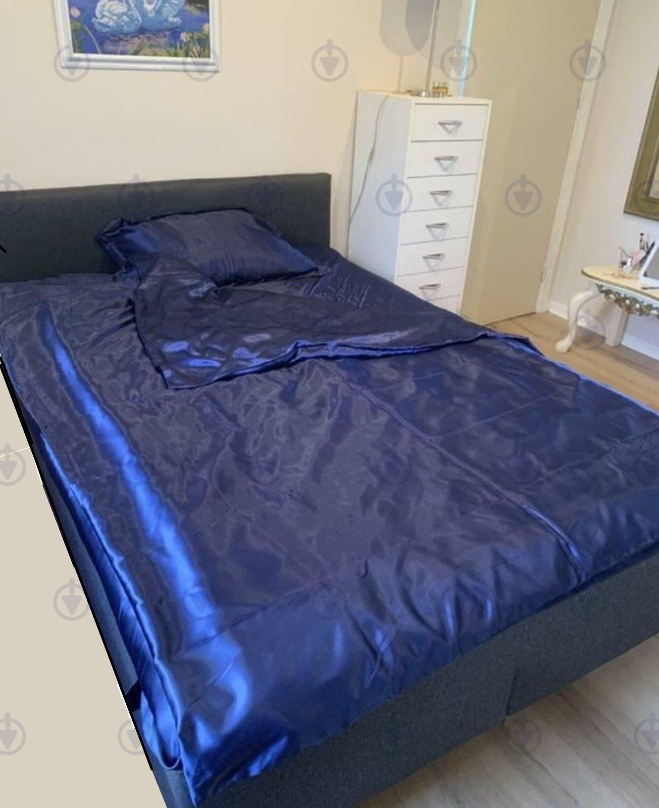 Комплект постільної білизни Moka Textile євро 4 наволочки 50х70 см/70х70 см Темно-Синій (2673343634) - фото 1 Комплект постільної білизни Moka Textile євро 4 наволочки 50х70 см/70х70 см Темно-Синій (2673343634) - фото 1