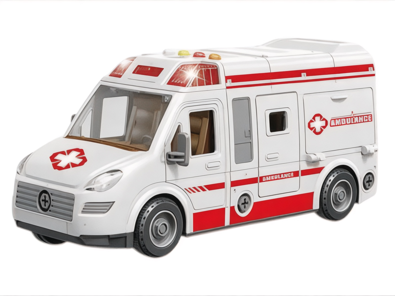 Машинка-конструктор Спецтехника YW8088C Скорая помощь (113621)
