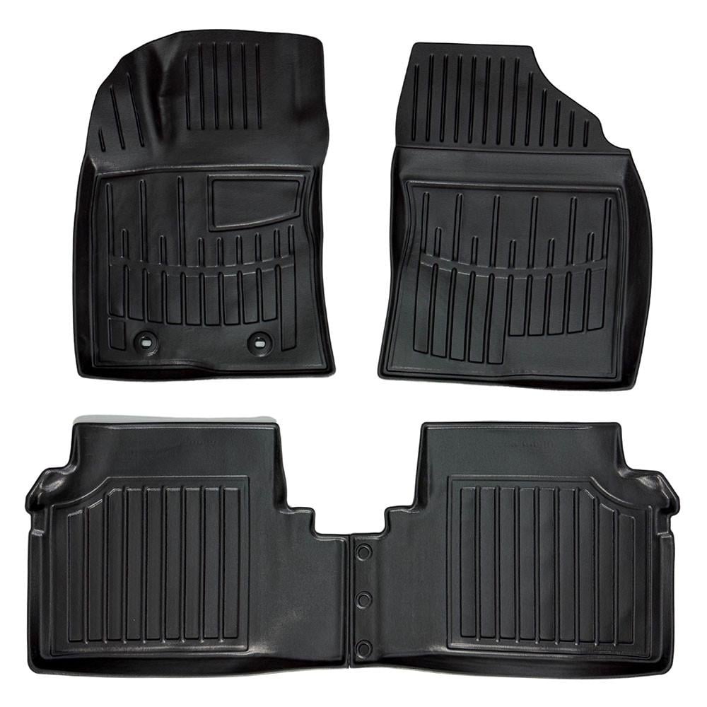 Коврики в салон SOVA-PL для Toyota Avensis T27 2009-2018 резиновые 4 шт. Черный (28800573)