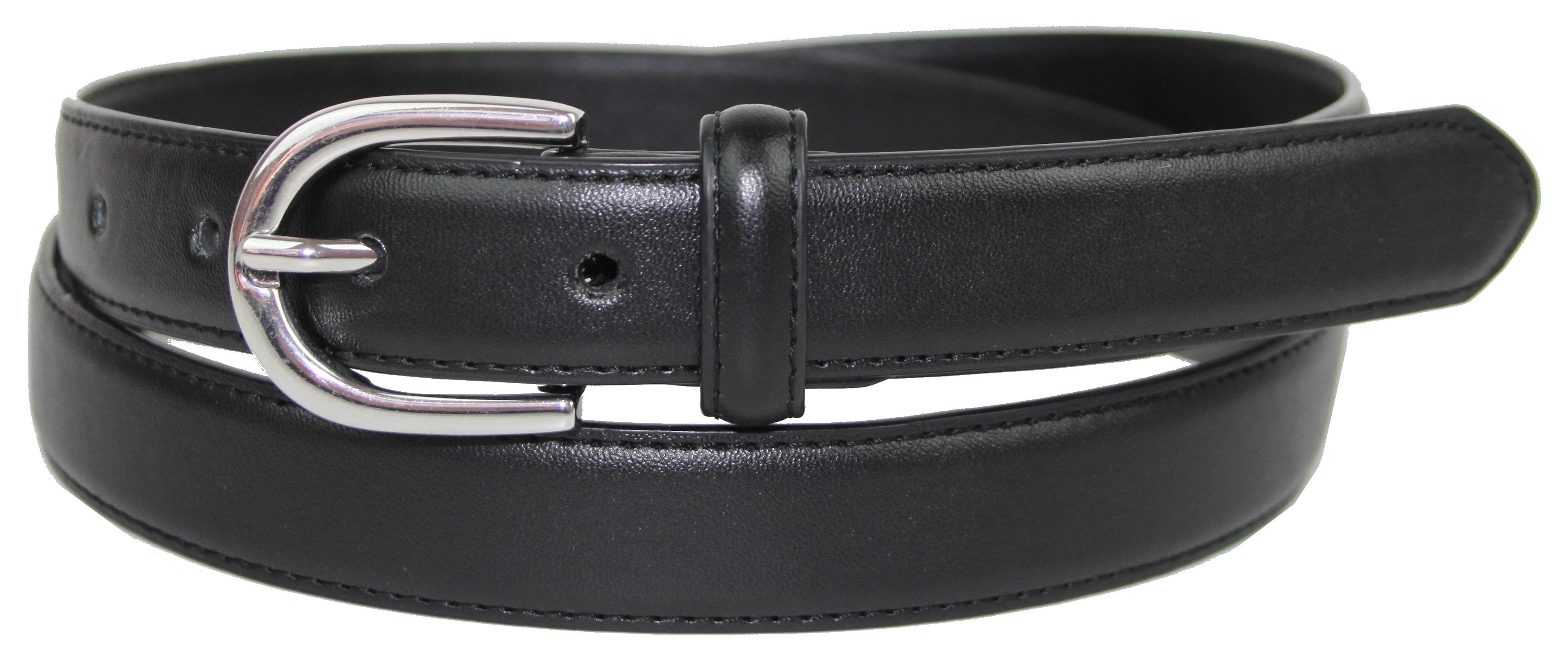 Ремень женский C&A из искусственной кожи 2,3 см Черный (1101240)