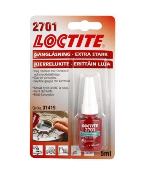 Фиксатор резьбы LOCTITE 2701 высокой прочности 5 мл