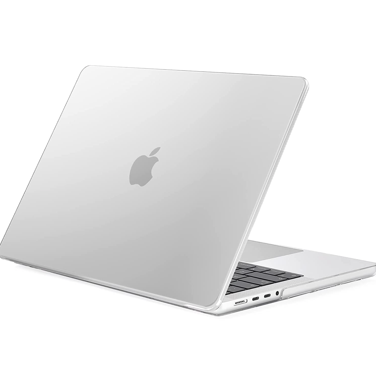 Чехол накладка Hardshell Case для MacBook Pro 16 M2 2021-2023 Crystal Clear