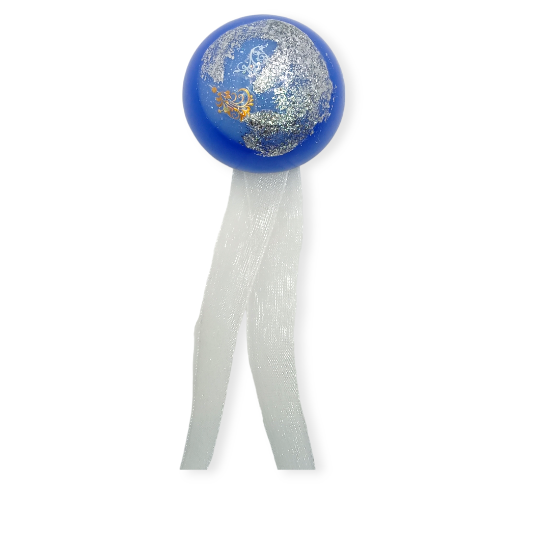 Магнит для штор Леопласт Лео 35 мм Синий с серебряным (10810542) Магнит для штор Леопласт Лео 35 мм Синий с серебряным (10810542)