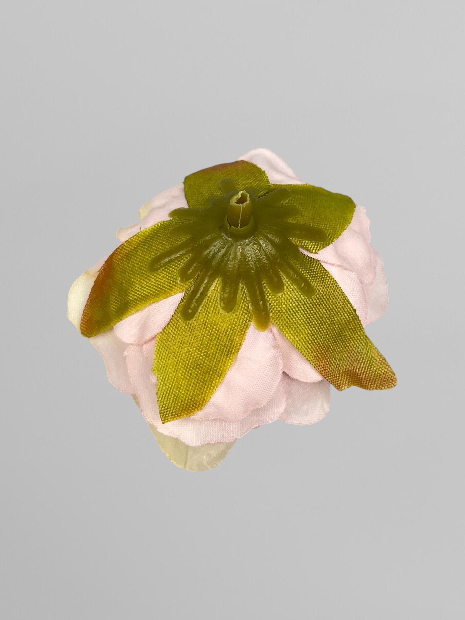 Головка искусственной пионовидной розы 5 см Персиковый (К02010) - фото 3 Головка искусственной пионовидной розы 5 см Персиковый (К02010) - фото 3