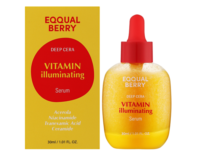 Сыворотка EQQUALBERRY Vitamin illuminating Serum осветительная 30 мл