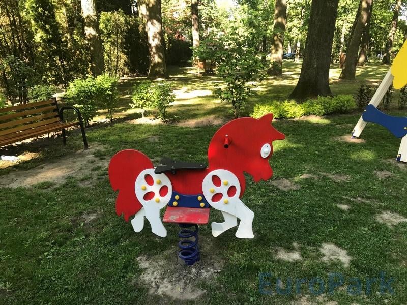 Качалка на пружине Конек для детской площадки