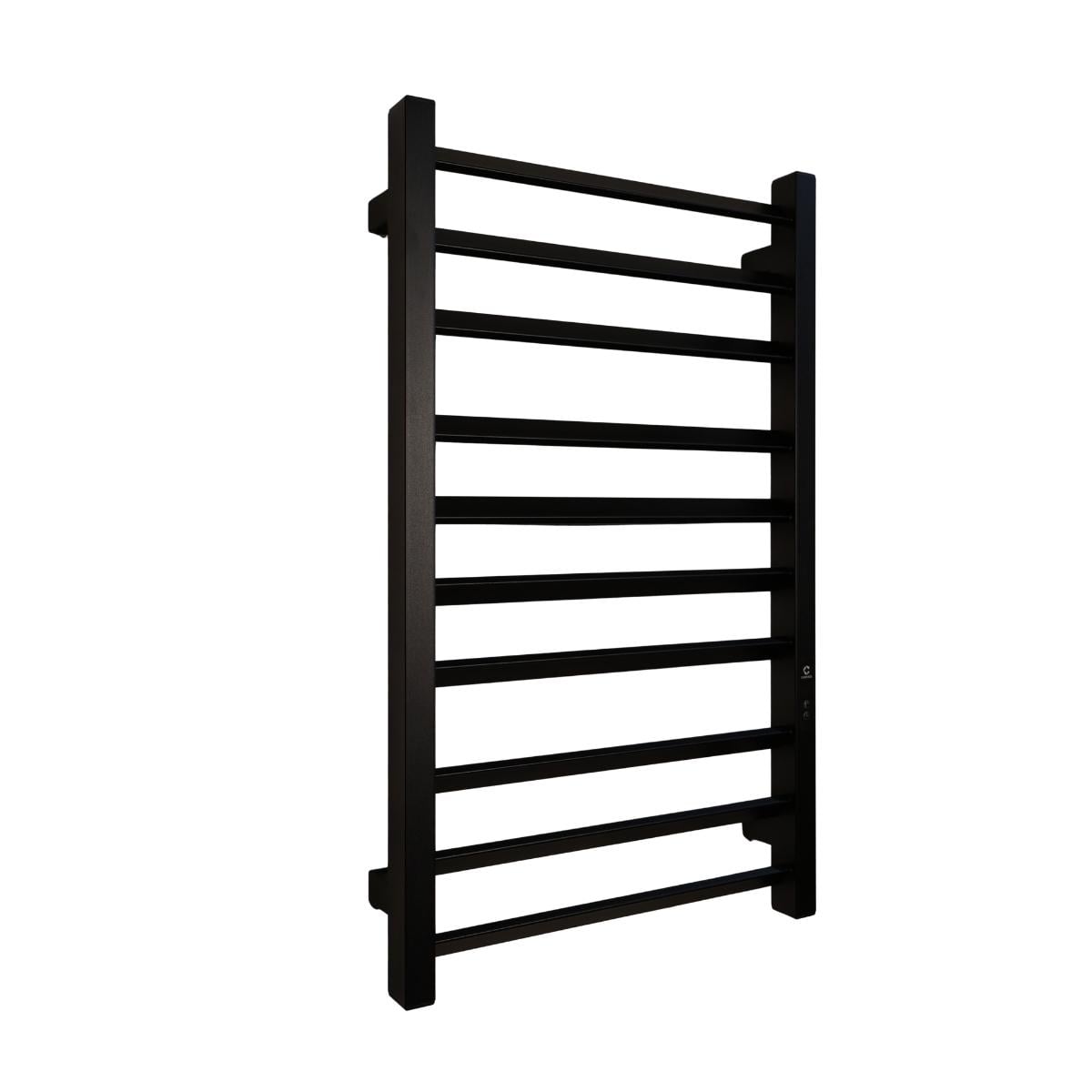 Рушникосушарка електрична Carino Rosa з термоконтролером та дисплеєм 790x490 см Чорний матовий (RO7949DВM)