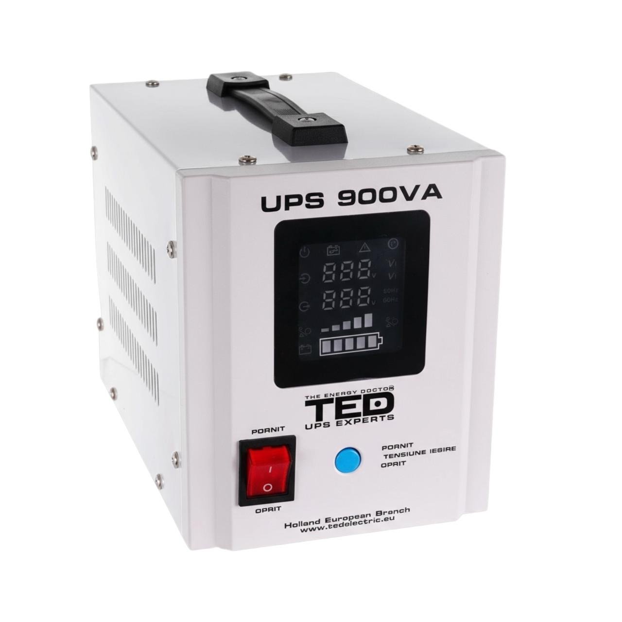 Источник бесперебойного питания TED 900VA 500W - фото 1 Источник бесперебойного питания TED 900VA 500W - фото 1