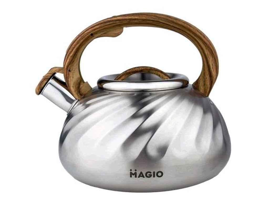 Чайник Magio MG-1194 с свистком утолщенное дно 3 л (998818)