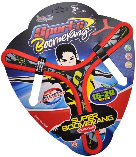 Детская игрушка Sports Boomerang Бумеранг 15-20 м Красный (28443442)