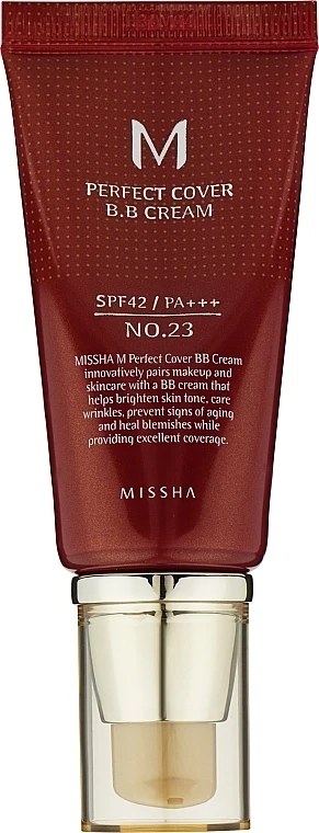 Крем BB Missha Perfect Cover BB Cream SPF42/PA++ Moisturized Complexion 23 Natural (2072050807)