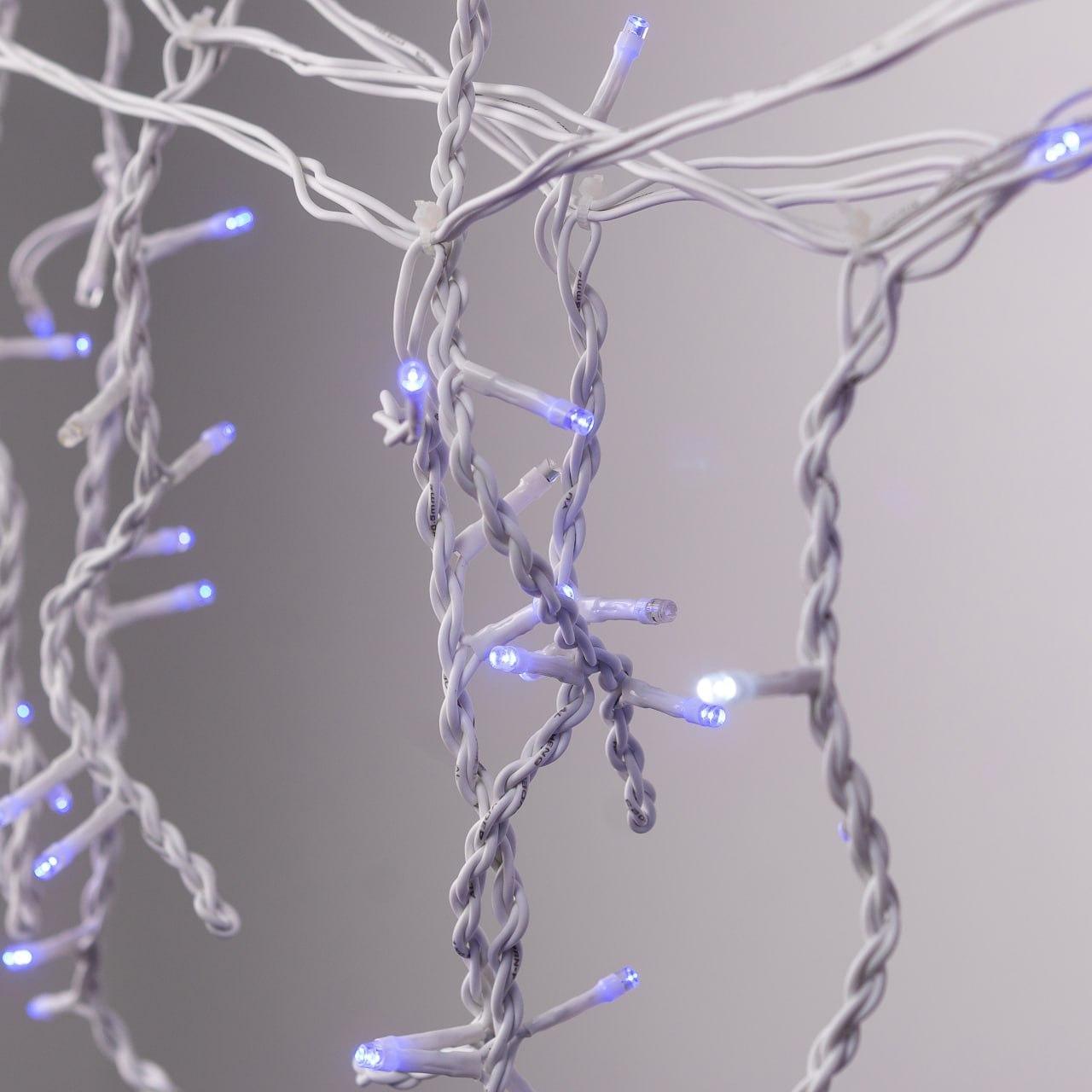 Гирлянда уличная Бахрома 6МWBL 6 м 105 LED Белый/Синий (29912671)