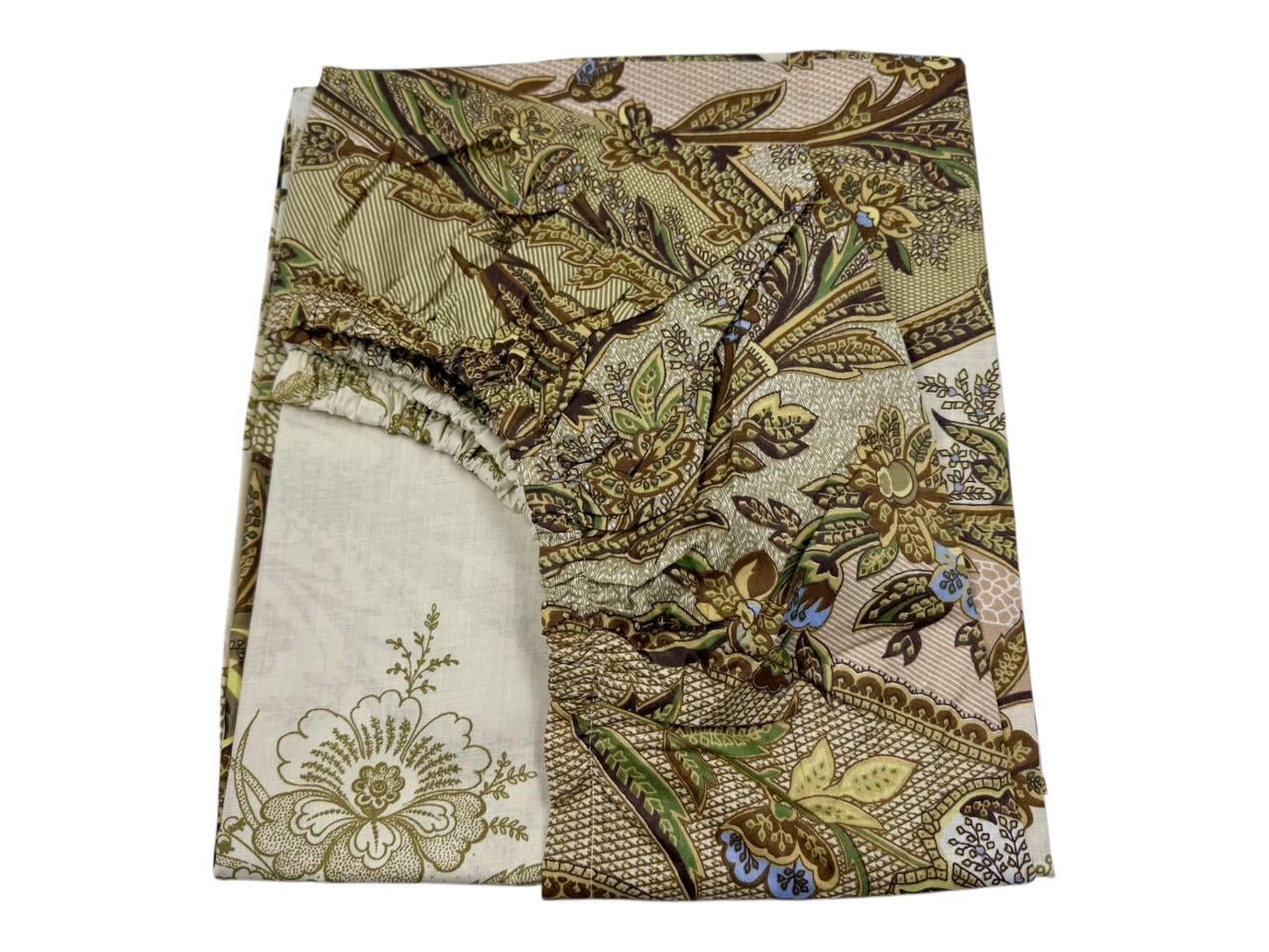 Простынь на резинке Wild бязь 180х200 см (G-1804W/WP/x180) Простынь на резинке Wild бязь 180х200 см (G-1804W/WP/x180)