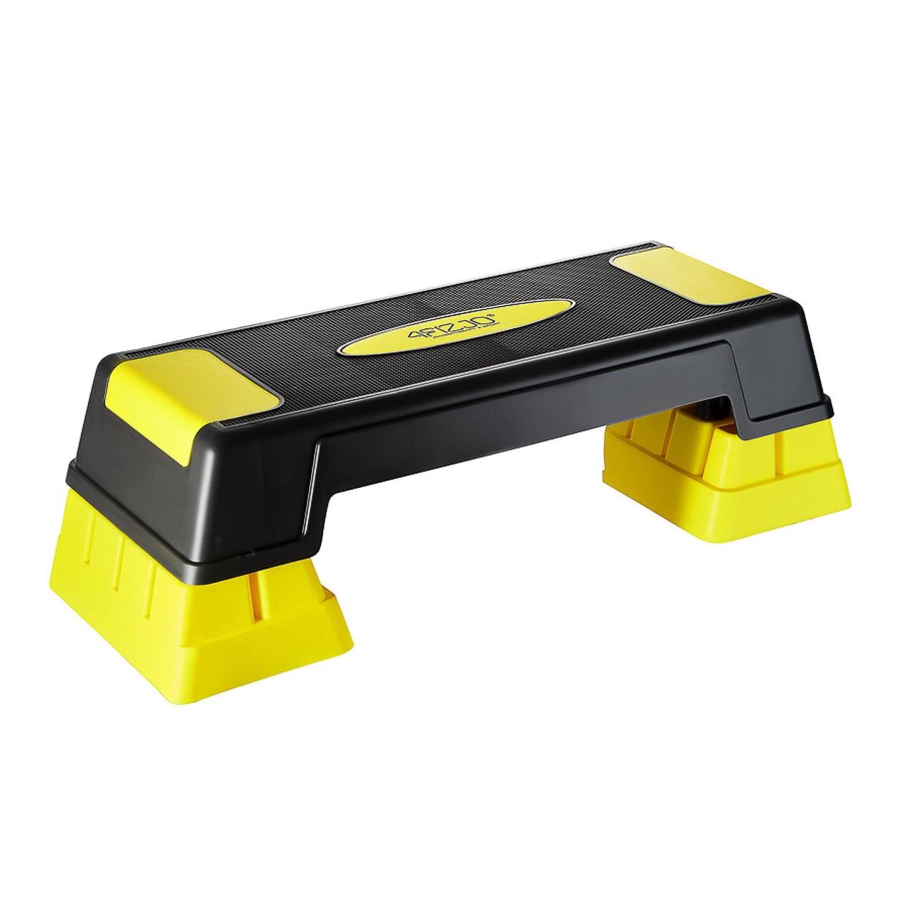 Степ-платформа 3-ступінчаста 4FIZJO PRO 4FJ0225 Black/Yellow Степ-платформа 3-ступінчаста 4FIZJO PRO 4FJ0225 Black/Yellow
