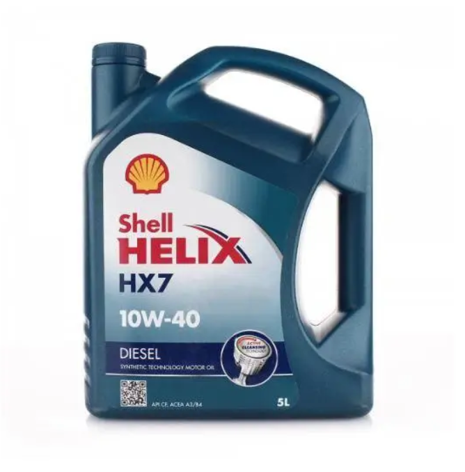 Моторное масло Shell Helix Diesel HX7 10W-40 5 л