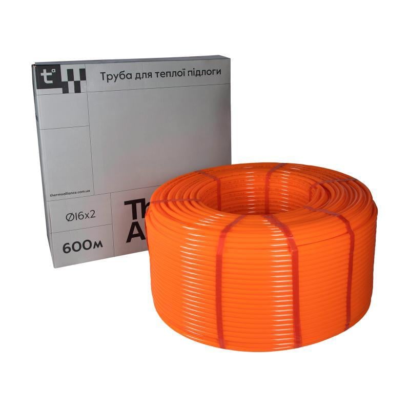 Труба Thermo Alliance PEX-A EVOH 16х2 мм 600 м Orange (SD00052689) - фото 6