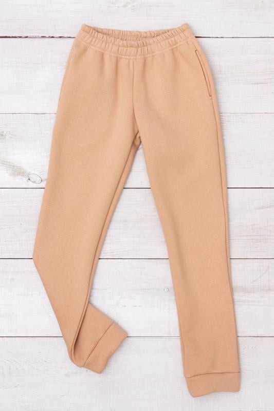 Теплі штани для хлопчика підліткові Носи Своє 116 см Світло-коричневий (6232-025)