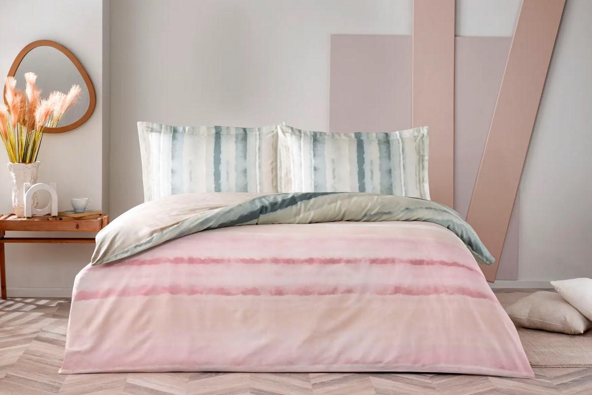 Постільна білизна Tac Neil pembe сатин євро (2000022282142)