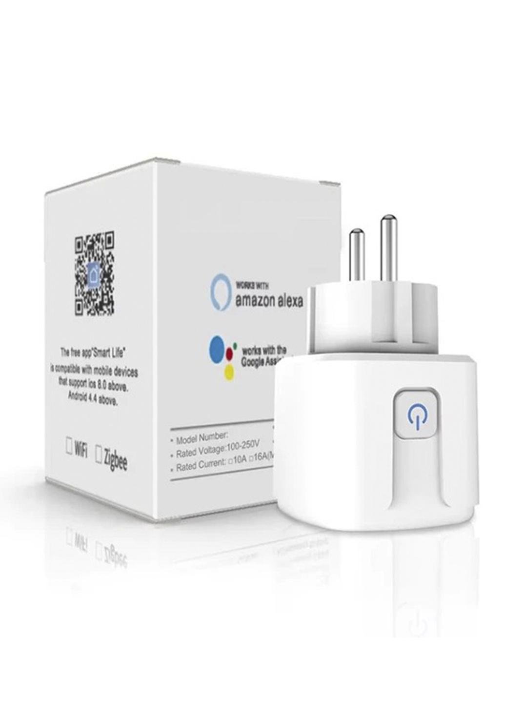 Розетка с управлением по телефону German Smart 3680W умная 16A 100-240 В Белый (5444451)