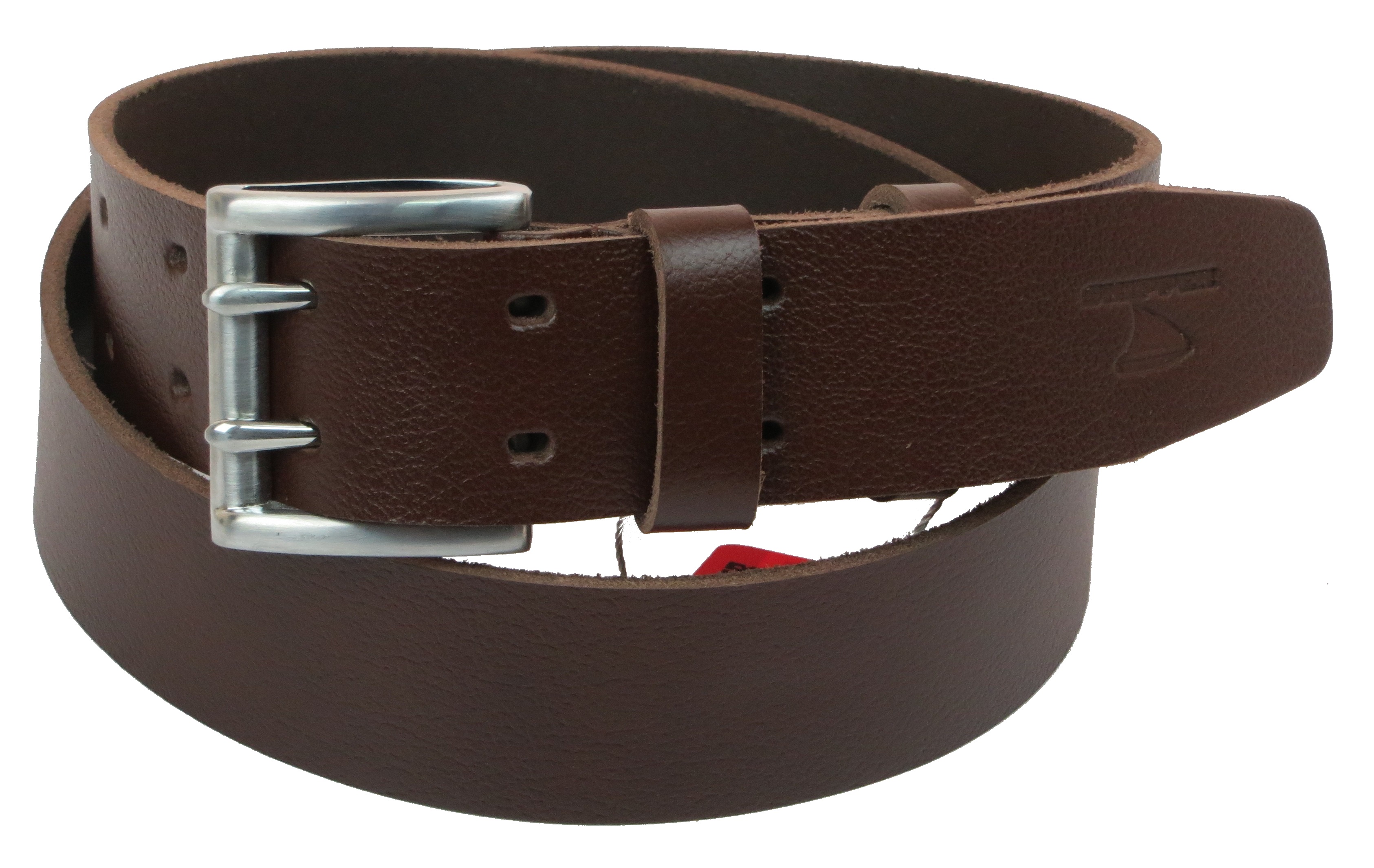 Ремень мужской Skipper кожаный Коричневый (1154-45)