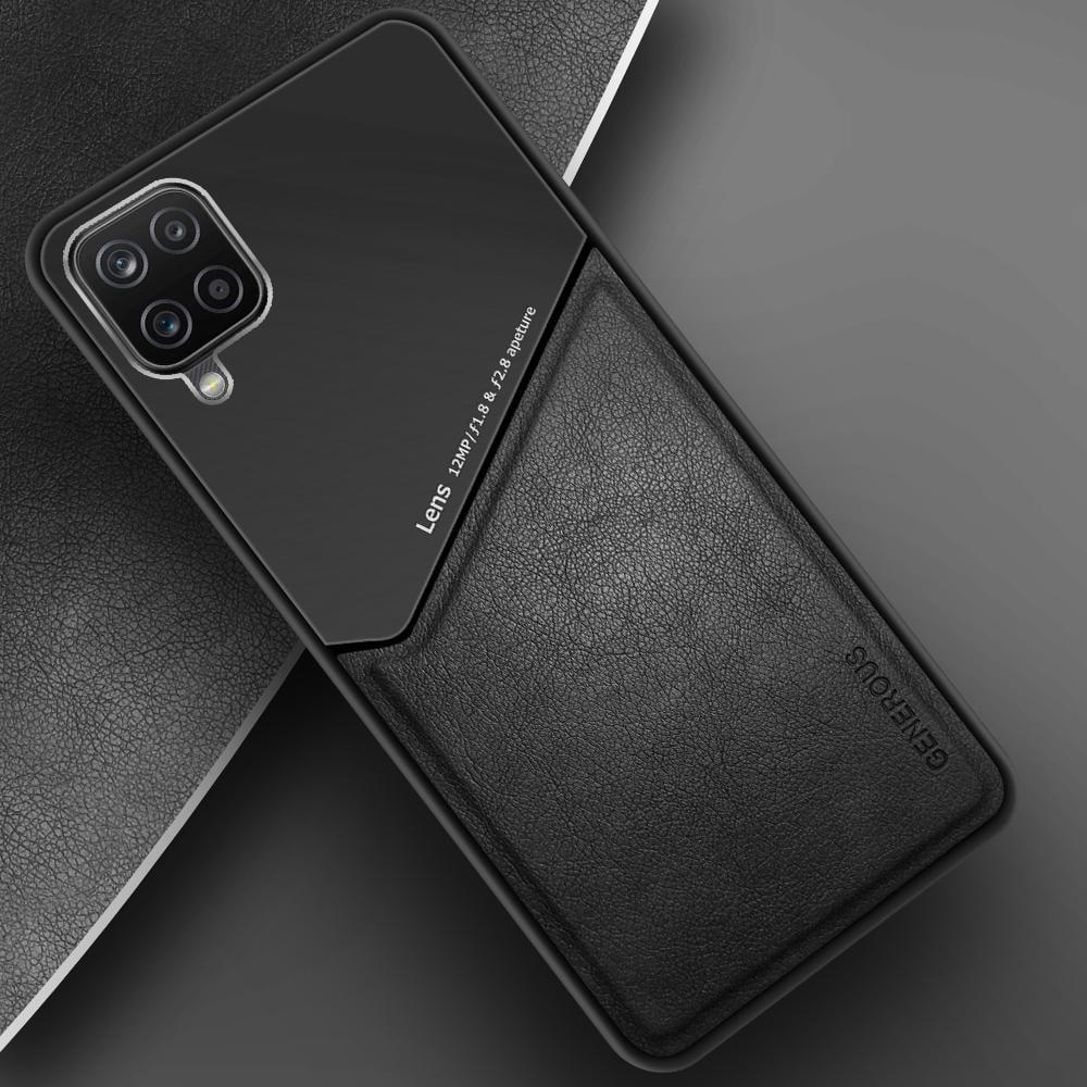 Комбинированный чехол Generous на Samsung Galaxy A12 A125 Black (20005-2B)